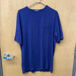 Peter Millar Blue Striped Men's Shirt